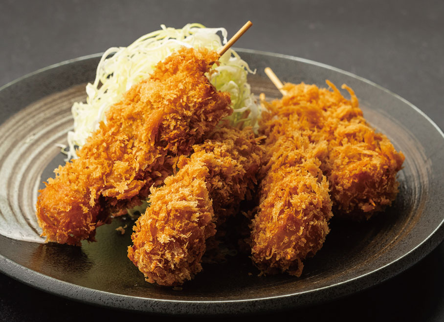 平田牧場三元豚と玉ねぎの串カツ