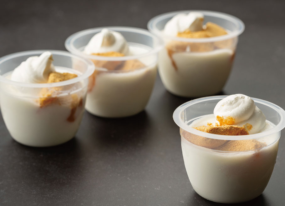 パンナコッタ きな粉わらび餅